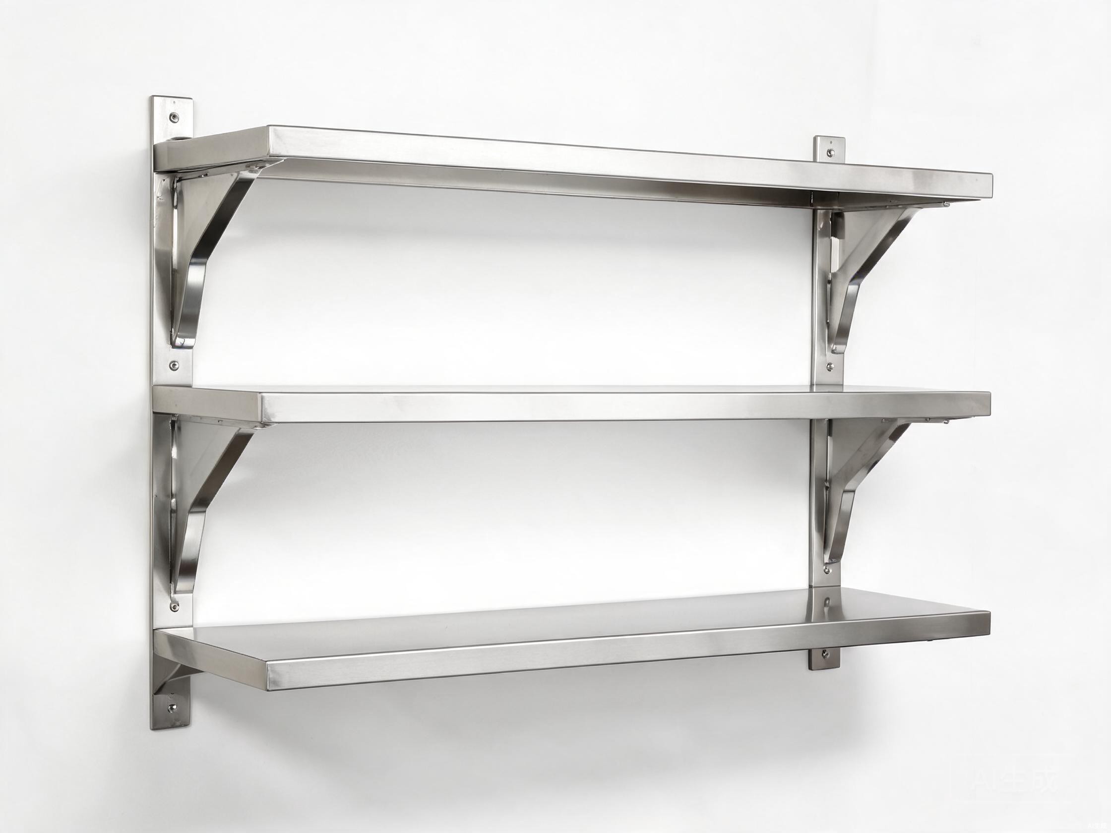 Stainless Steel Wall Shelving